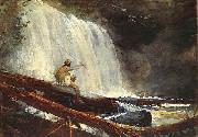 Winslow Homer, Waterfalls in the Adirondacks